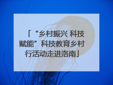“乡村振兴 科技赋能”科技教育乡村行活动走进洛南