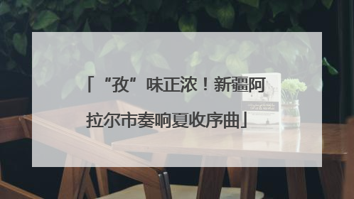 “孜”味正浓！新疆阿拉尔市奏响夏收序曲
