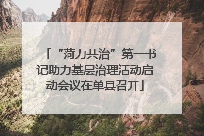 “菏力共治”第一书记助力基层治理活动启动会议在单县召开