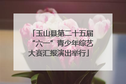 玉山县第二十五届“六一”青少年综艺大赛汇报演出举行