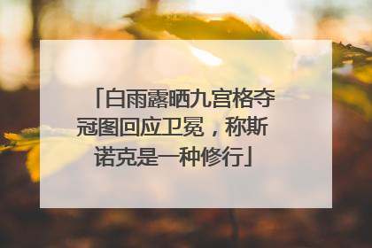 白雨露晒九宫格夺冠图回应卫冕，称斯诺克是一种修行