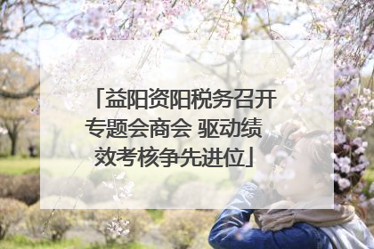 益阳资阳税务召开专题会商会 驱动绩效考核争先进位