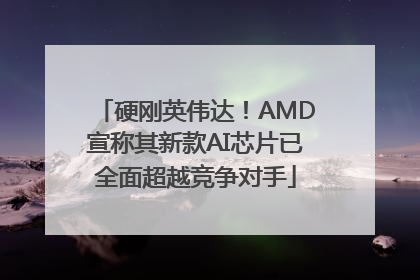 硬刚英伟达！AMD宣称其新款AI芯片已全面超越竞争对手