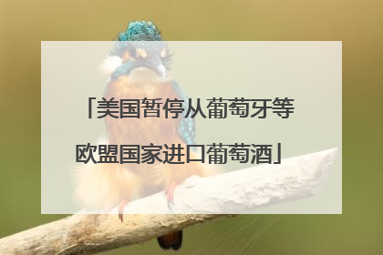 美国暂停从葡萄牙等欧盟国家进口葡萄酒
