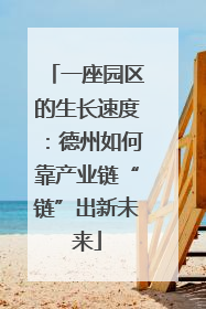 一座园区的生长速度：德州如何靠产业链“链”出新未来
