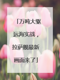 万吨大驱远海实战，拉萨舰最新画面来了