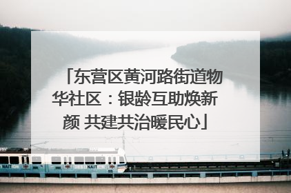 东营区黄河路街道物华社区：银龄互助焕新颜 共建共治暖民心