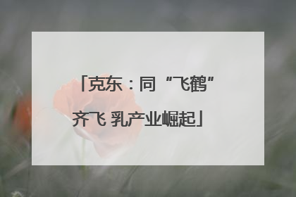 克东：同“飞鹤”齐飞 乳产业崛起