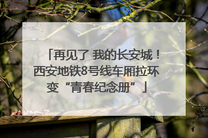 再见了 我的长安城！西安地铁8号线车厢拉环变“青春纪念册”