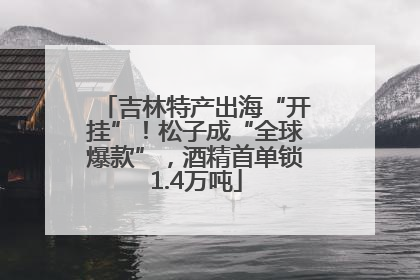 吉林特产出海“开挂”！松子成“全球爆款”，酒精首单锁1.4万吨