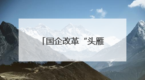 国企改革“头雁领航”③｜从负重前行到轻装上阵 重庆以“瘦身”谋“健体”