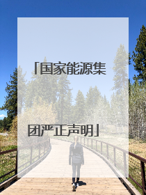 国家能源集团严正声明