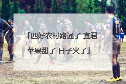 四好农村路通了 宜君苹果甜了 日子火了