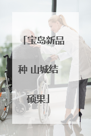 宝岛新品种 山城结硕果