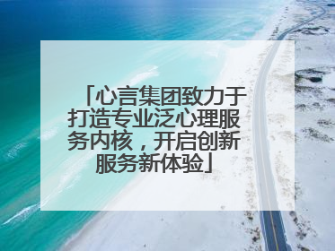 心言集团致力于打造专业泛心理服务内核，开启创新服务新体验