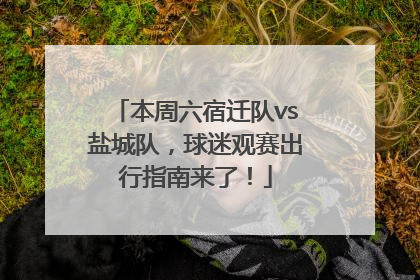 本周六宿迁队vs盐城队，球迷观赛出行指南来了！