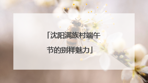 沈阳满族村端午节的别样魅力