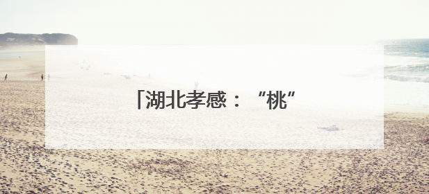 湖北孝感：“桃”醉盛夏 味美杨店