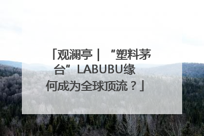 观澜亭｜“塑料茅台”LABUBU缘何成为全球顶流？