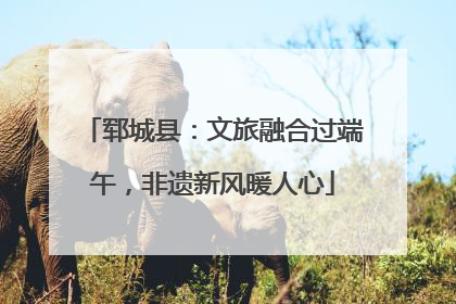 郓城县：文旅融合过端午，非遗新风暖人心