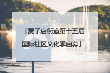 麦子店街道第十五届国际社区文化季启幕